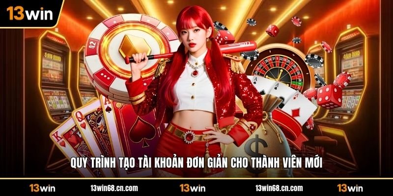 Quy trình tạo tài khoản đơn giản cho thành viên mới
